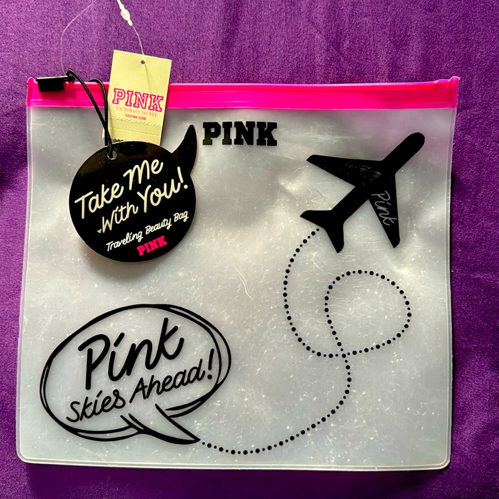 PINK Traveling Beauty Bag